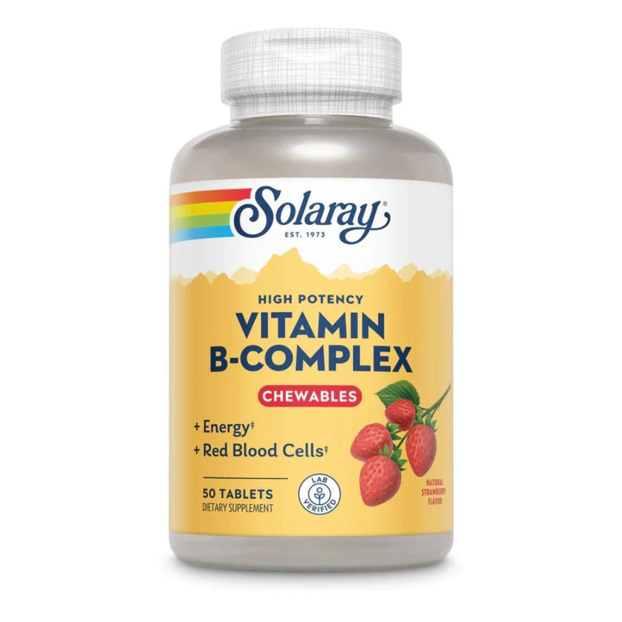 Solaray B-Complex Chewables 50 Tablets 1 Solaray B-Complex Chewables 50 Tablets