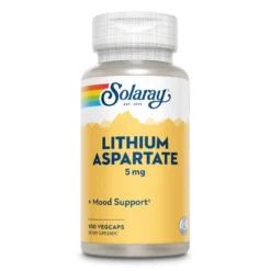 Solaray Lithium Aspartate 5mg 100 Caps