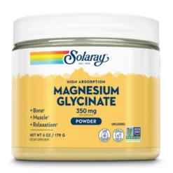 Solaray Magnesium Glycinate Powder 350mg