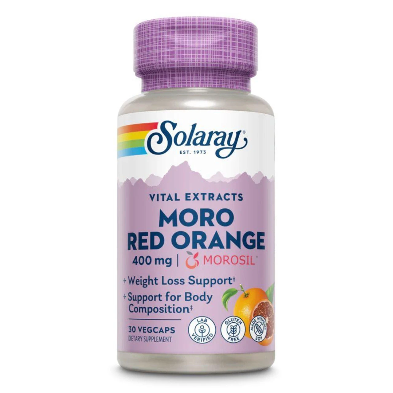 Solaray Moro Red Orange Extract Morosil 30 Capsules 1 Solaray Moro Red Orange Extract Morosil 30 Capsules