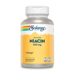 Solaray No Flush Niacin 500mg 100 Capsules
