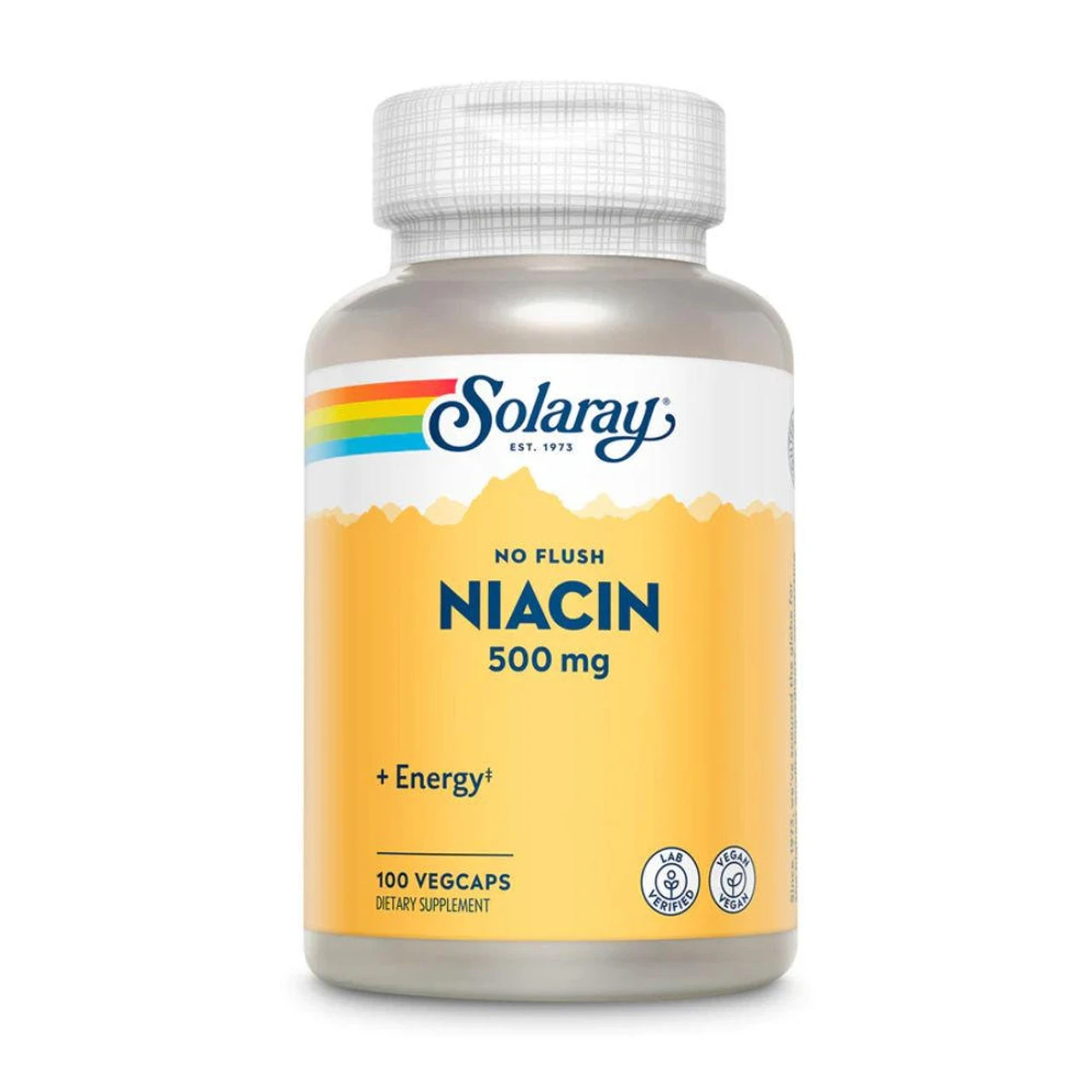 Solaray No Flush Niacin 500mg 100 Capsules 1 Solaray No Flush Niacin 500mg 100 Capsules