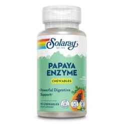 Solaray Papaya Enzyme 90 Chewables