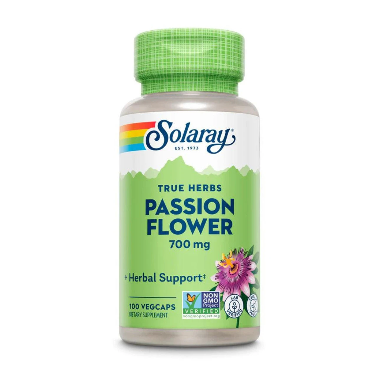 Solaray Passion Flower 700mg 100 Capsules 1 Solaray Passion Flower 700mg 100 Capsules