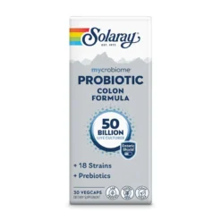 Solaray Mycrobiome Probiotic Colon Formula 30 Capsules
