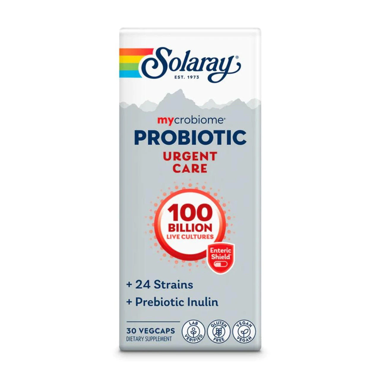 Solaray Mycrobiome Probiotic Urgent Care 30 VC 1 Solaray Mycrobiome Probiotic Urgent Care 30 VC