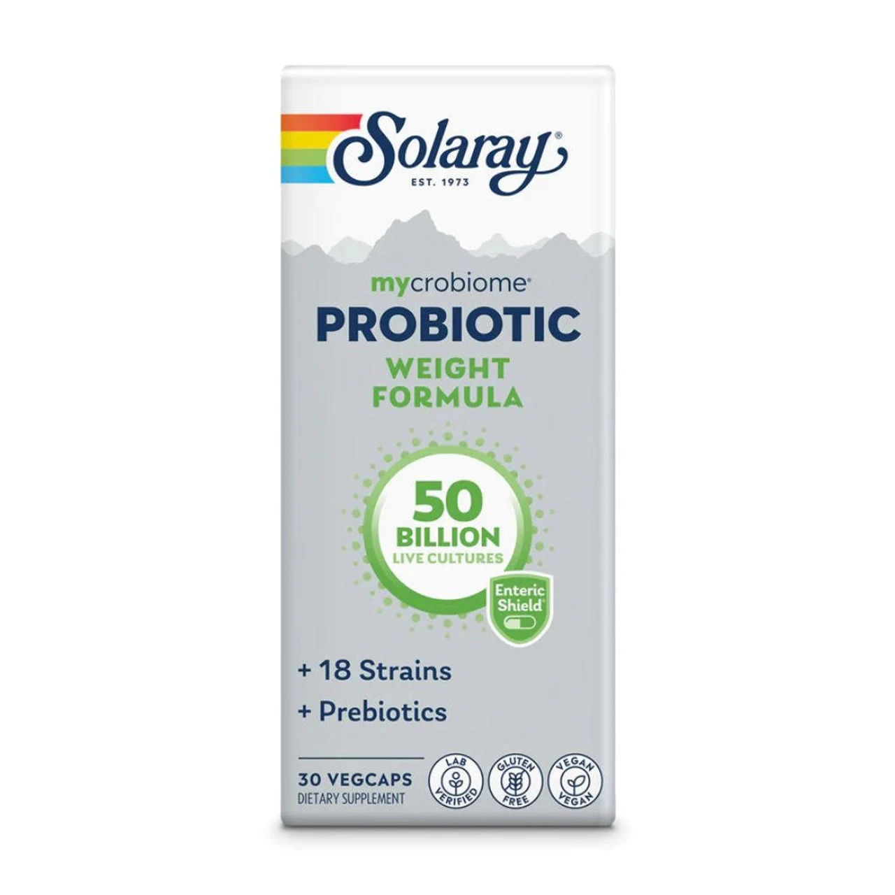 Solaray Mycrobiome Probiotic Weight Formula 30 VC 1 Solaray Mycrobiome Probiotic Weight Formula 30 VC