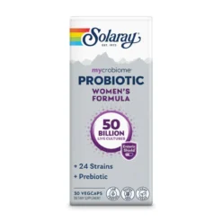 Solaray Mycrobiome Probiotic Women's Formula 50 Billion CFU 30 Capsules