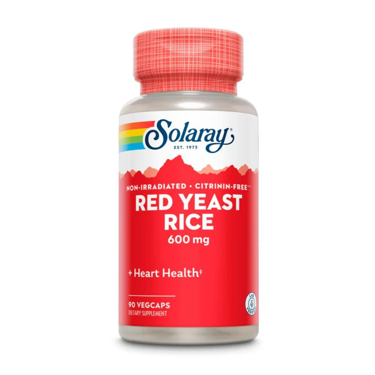 Solaray Red Yeast Rice 600mg 90 Caps 1 Solaray Red Yeast Rice 600mg 90 Caps
