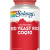 Solaray Red Yeast Rice Plus CoQ10 W/ Flush-free Niacin 60 Caps