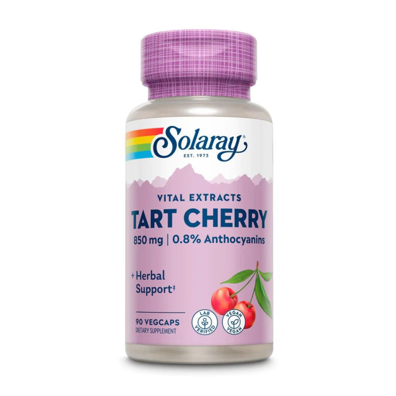 Solaray Tart Cherry Fruit Extract 425mg 90 Capsules 1 Solaray Tart Cherry Fruit Extract 425mg 90 Capsules