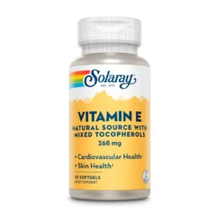 Solaray Vitamin E 400 IU 100 Softgels
