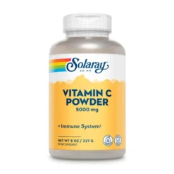 Solaray Vitamin C Powder 5000mg 8oz