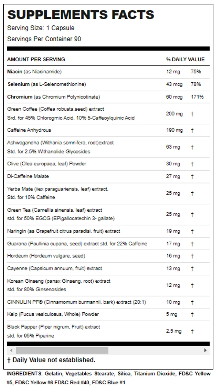 Allmax Nutrition RapidCuts Shredded 90 Capsules 2 Allmax Nutrition RapidCuts Shredded 90 Capsules - Image 2