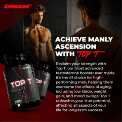 Enhanced Top T 120 Capsules 9 Enhanced Top T 120 Capsules -Now Foods Store toptbenefits3 59617.1715981974