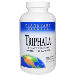 Planetary Formulas Triphala 500mg 180 Caps (Ayurvedic Formula)