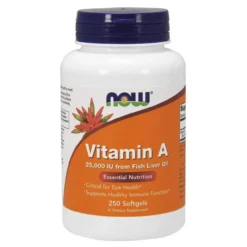 Now Foods Vitamin A 25000 IU 250 Softgels