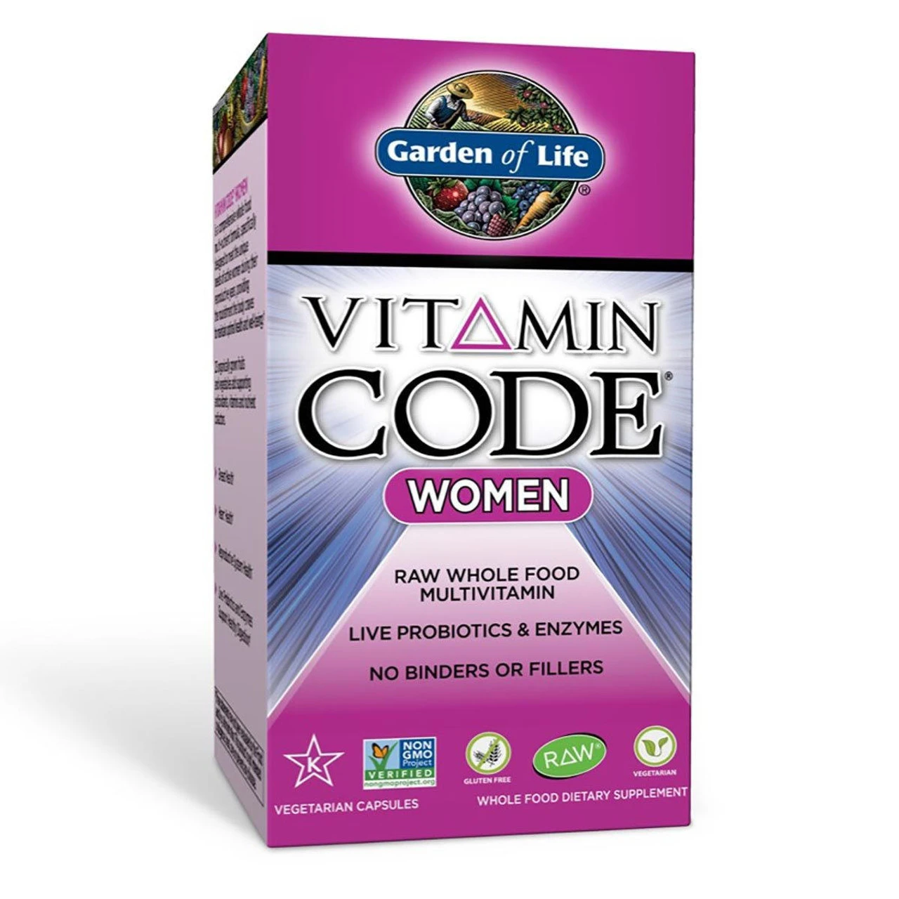 Garden Of Life Vitamin Code Women's Formula 120 Caps 1 Garden Of Life Vitamin Code Women's Formula 120 Caps
