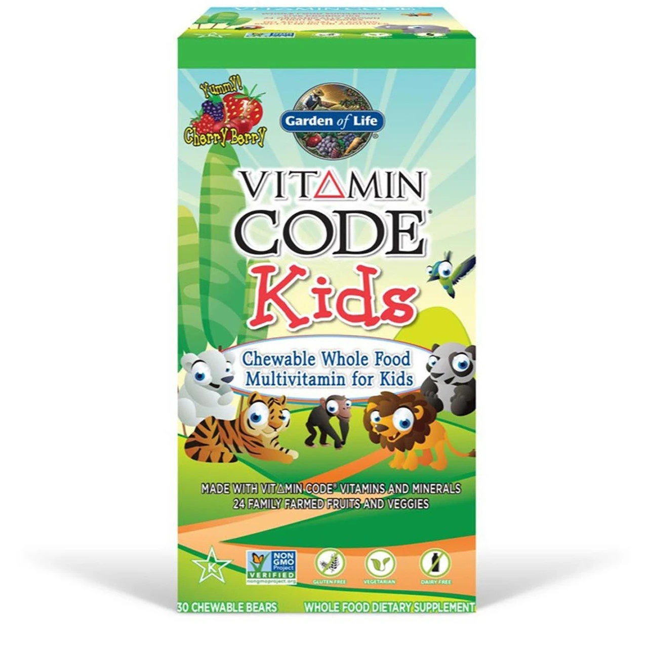 Garden Of Life Vitamin Code Kids 30 Chews 1 Garden Of Life Vitamin Code Kids 30 Chews